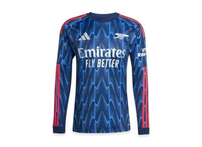 adidas Arsenal 25/26 Long-Sleeve Away Jersey "Night Indigo/Grey Two"
