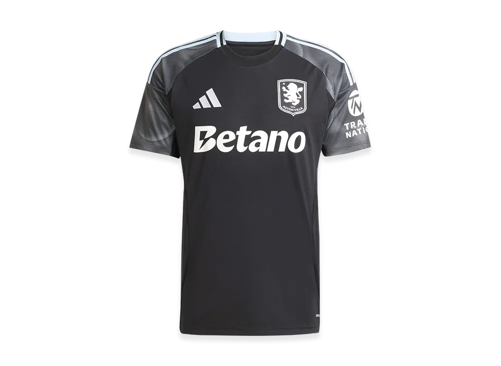 adidas Aston Villa FC 25/26 Away Uniform "Black/Glow Blue"