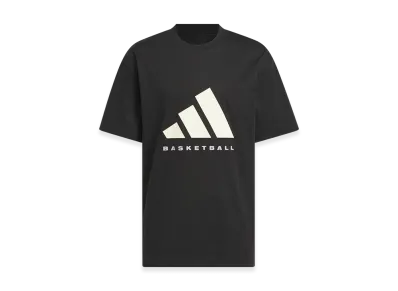 adidas adidas Basketball Short-Sleeve T-Shirt (Gender Neutral) "Black/Chalk White"