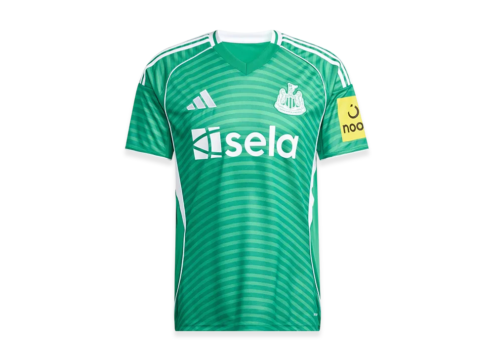 adidas Newcastle United FC 25/26 Away Uniform "Team Green/White"