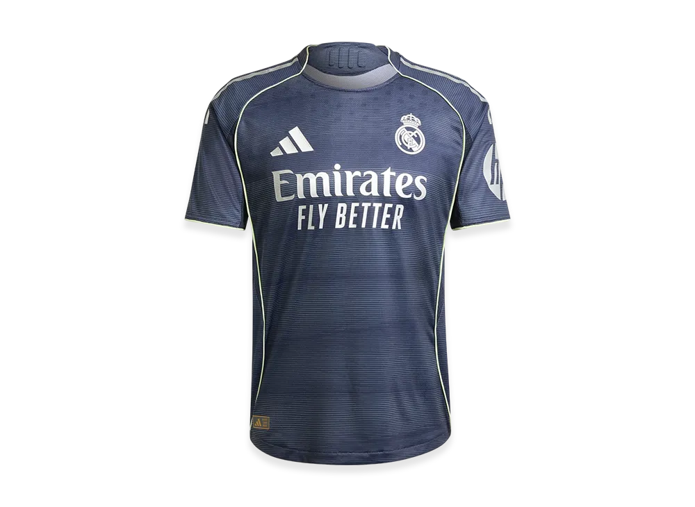 adidas Real Madrid 25/26 Away Authentic Uniform "Legend Ink"