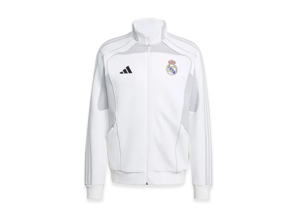 adidas Real Madrid UBP Doubleknit Track Top "White/Light Solid Grey"