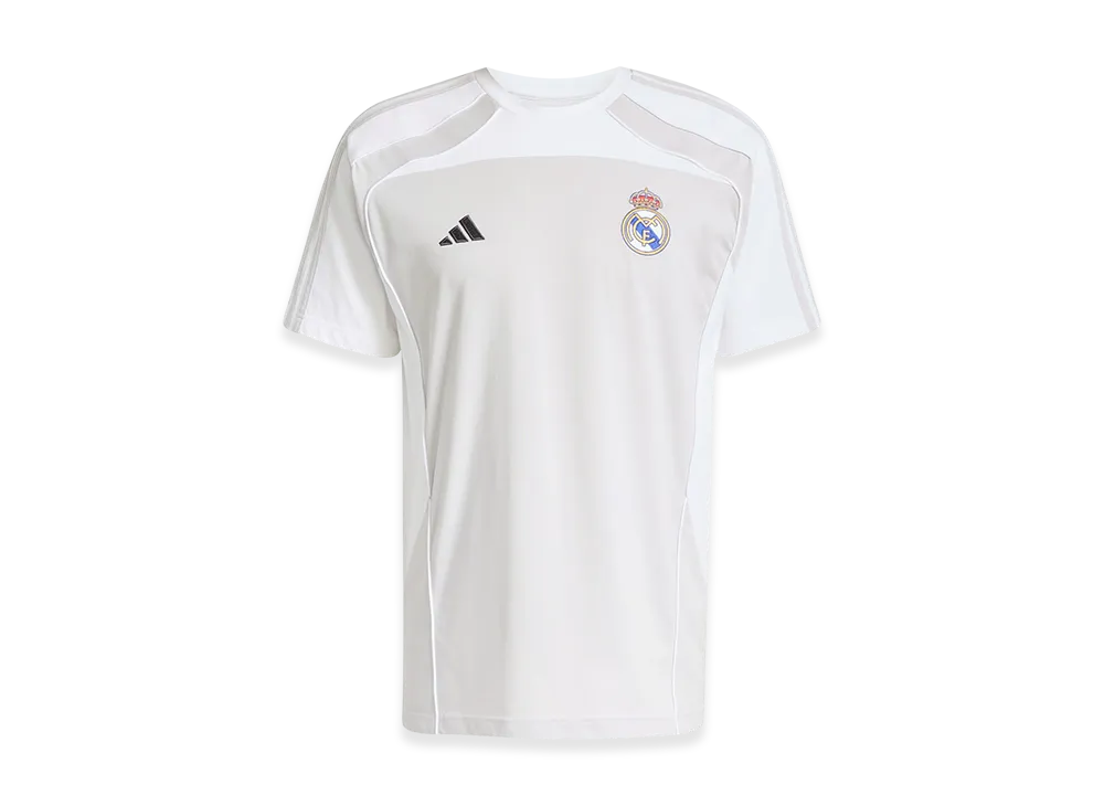 adidas Real Madrid UBP Short-Sleeve T-Shirt "Light Solid Grey/White"