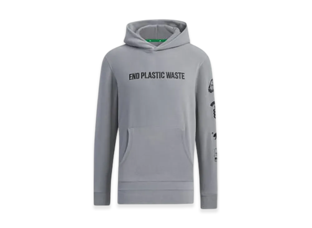 adidas Golf EPW Graphic Fleece Long Sleeve Hoodie "Grey Three/Black"