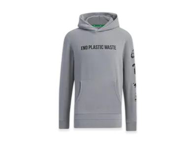 adidas Golf EPW Graphic Fleece Long Sleeve Hoodie "Grey Three/Black"