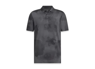 adidas Golf Adizero Cool-Touch Short-Sleeve Shirt "Black/Grey Six"