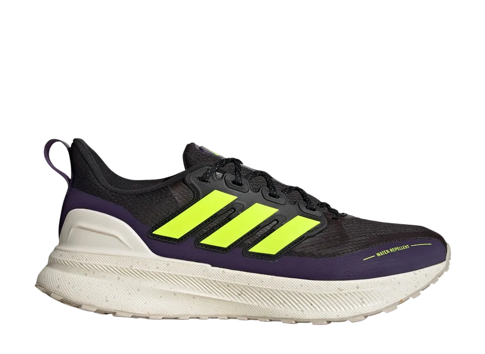 adidas Ultrarun 5 TR Running "Core Black/Lucid Lemon/Semi Impact Orange"
