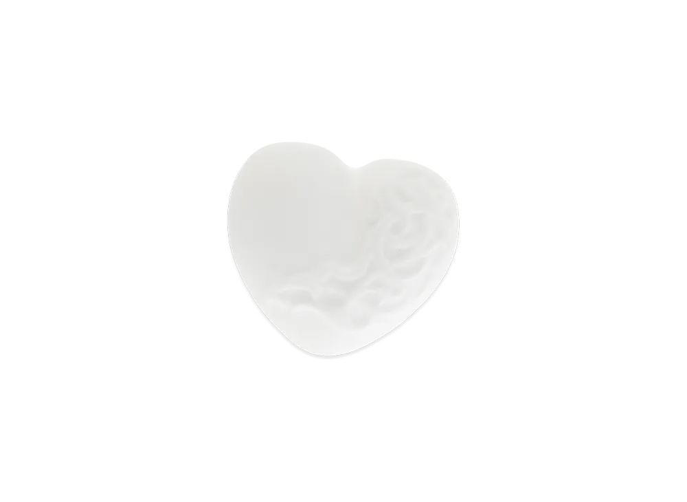 Chrome Hearts Rubber Heart Silicon Ring "White"