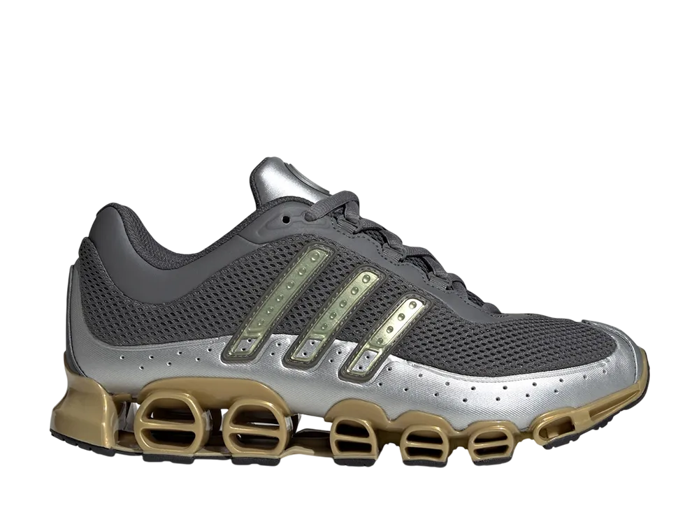 アディダスオリジナルス メガライド "グレーフォー/ゴールドメタリック/マットシルバー"