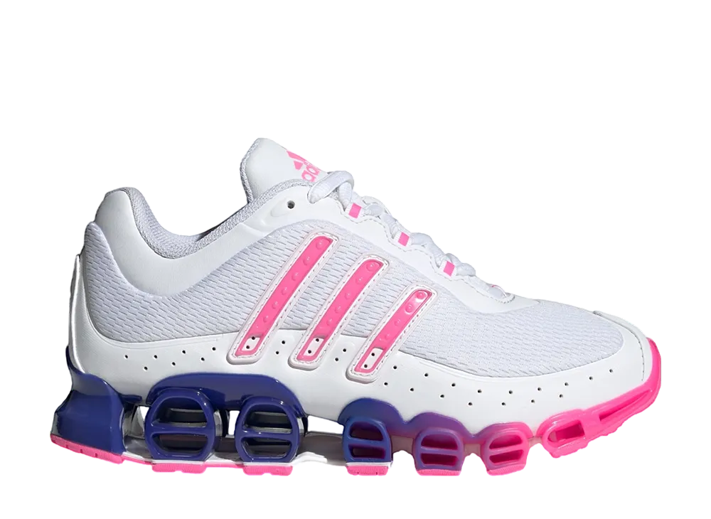 アディダスオリジナルス ウィメンズ メガライド "クラウドホワイト/ルシッドピンク/ルシッドブルー"