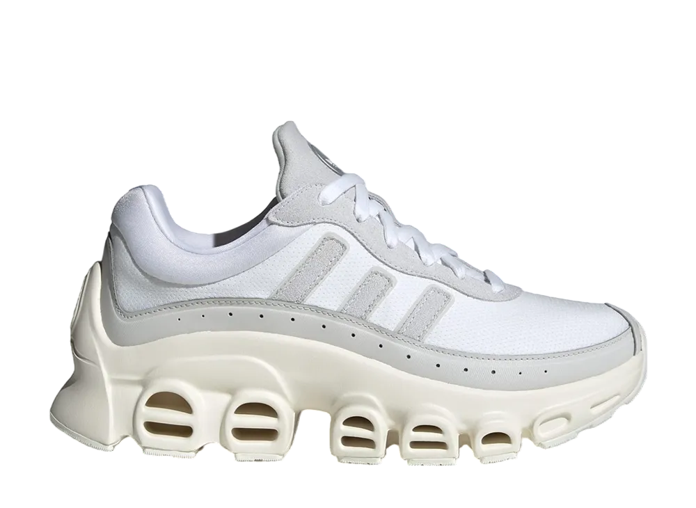 アディダスオリジナルス ウィメンズ アディフォーム メガライド "クラウドホワイト/グレーワン/オフホワイト"