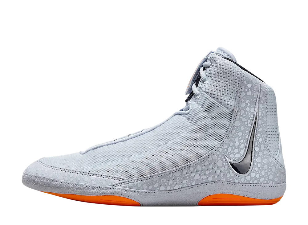 ナイキ インフリクト4 SE "フットボールグレー/トータルオレンジ/ダークオブシディアン"
