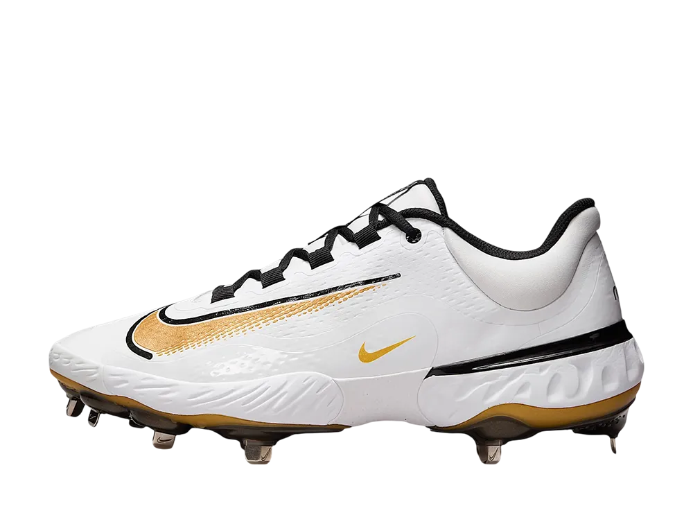 ナイキ アルファ ハラチ エリート4 ロー "ホワイト/ブラック/メタリックゴールド"