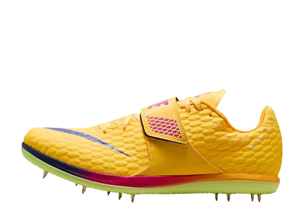 ナイキ ハイジャンプ エリート "シトロンパルス/メガブルー/ビビッドパープル/インディゴバースト"