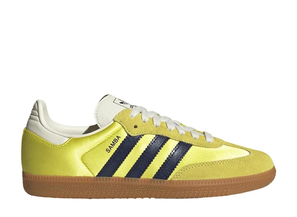 adidas Women's Samba OG "Shock Yellow/Night Indigo"