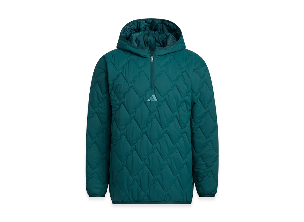 adidas Golf Quarter-Zip Padded Pullover Long-Sleeve "Aurora Ivy"