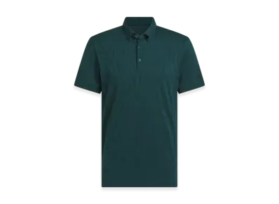adidas Golf Go-To Textured Polo Shirt "Aurora Ivy"