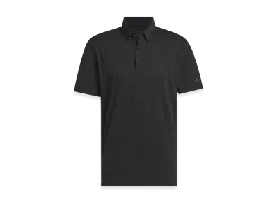 adidas Golf Go-To Textured Polo Shirt "Black"