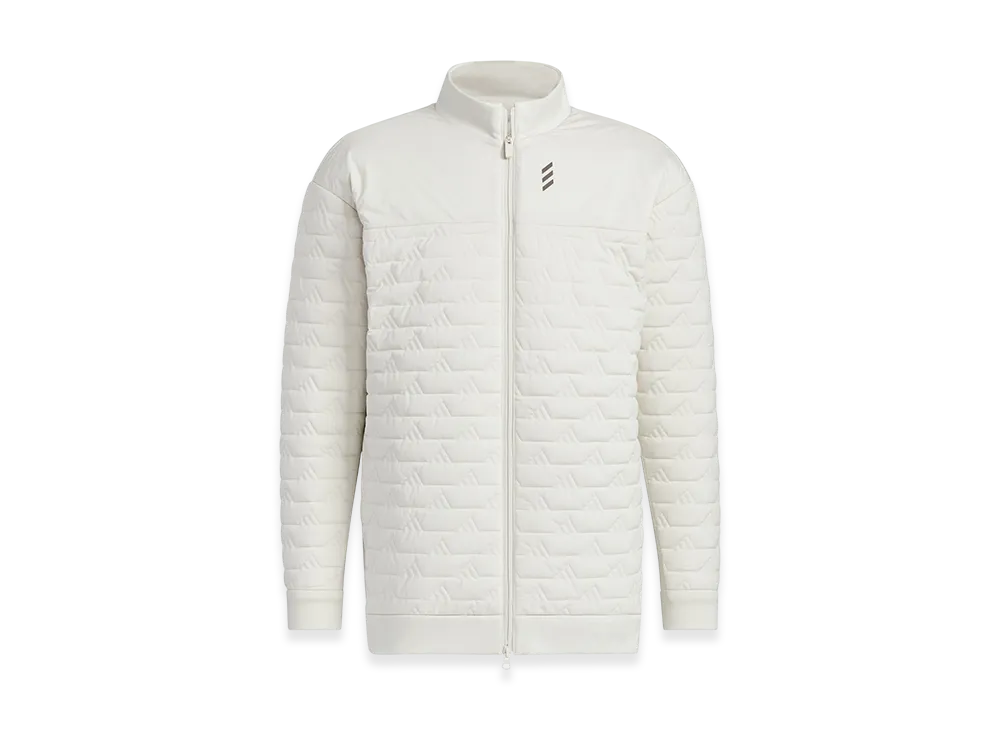 adidas Golf Codechaos Wind.Rdy Insulated Padded BOS Logo Quilted Jacket "Alumina"