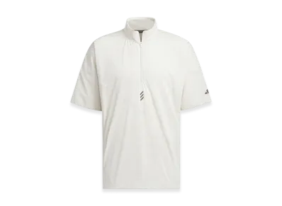 adidas Golf Codechaos Half-Zip Short-Sleeve Windbreaker "Alumina"