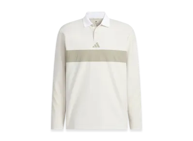 adidas Golf Long-Sleeve Polo Shirt "Alumina"