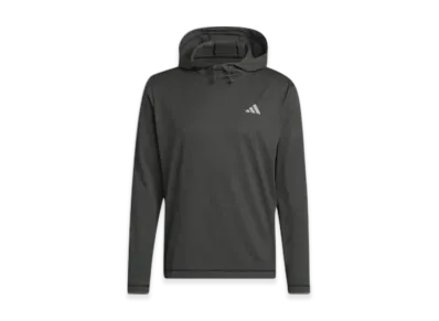 adidas Golf Lightweight Hoodie "Black/Grey Six"