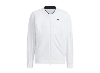 adidas Golf Windproof Full-Zip Jacket "White"