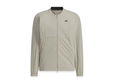 adidas Golf Windproof Full-Zip Jacket "Putty Beige"