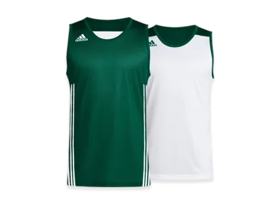 adidas 3G Speed Reversible Jersey "Dark Green/White"