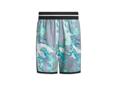 adidas Crazy Light AOP Shorts "White/Black"