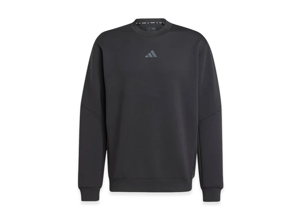 adidas Designed For Training Crewneck Sweatshirt "Black"