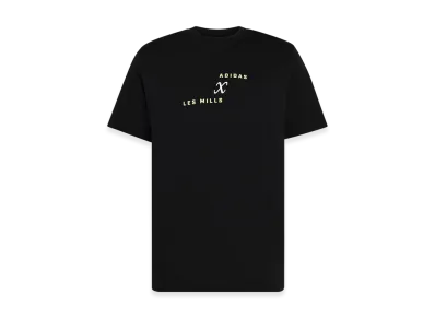 adidas Les Mills One Tribe Graphic Short-Sleeve T-Shirt "Black"