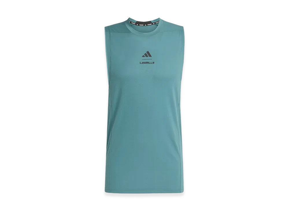 adidas Les Mills Graphic Tank Top "Preloved Teal"
