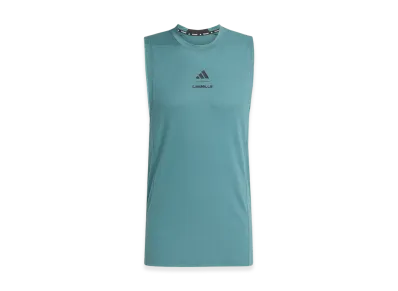 adidas Les Mills Graphic Tank Top "Preloved Teal"