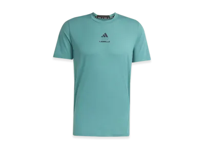 adidas Les Mills Graphic Short-Sleeve T-Shirt "Preloved Teal"