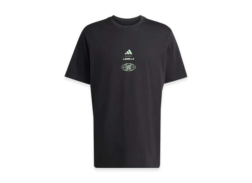 adidas Les Mills Tour Graphic T-Shirt "Black"