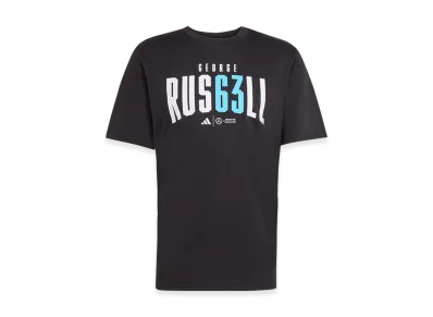 adidas Mercedes AMG Petronas Formula 1 Team George Russell T-shirt "Black"