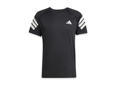 adidas Icon Three Stripes T-Shirt "Black/White"