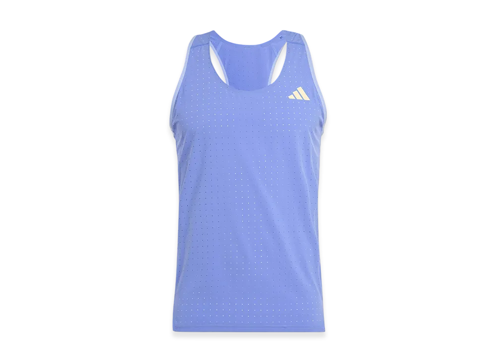 adidas Adizero Running Singlet "Semi Cobalt Blue"