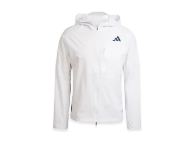 adidas Adizero Running Jacket "White/White"