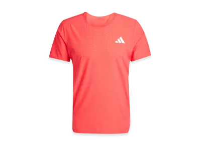 adidas Adizero Running Short-Sleeve T-Shirt "Semi Lucid Red"