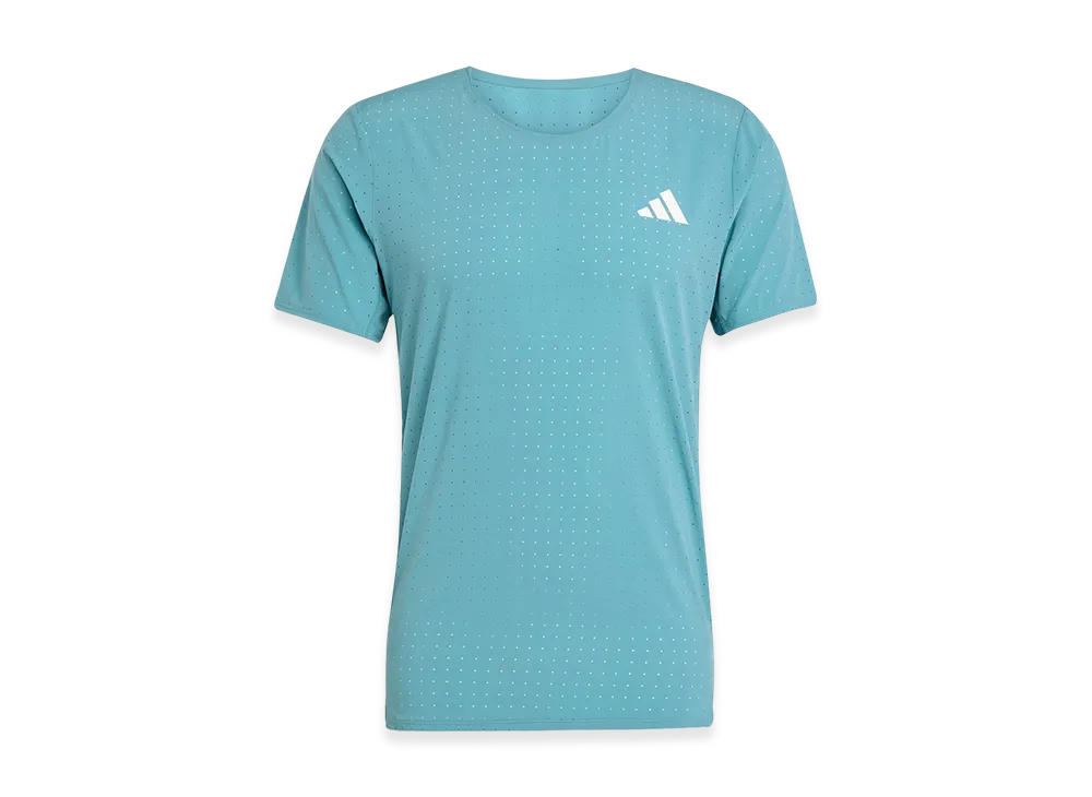 adidas Adizero Running Short-Sleeve T-Shirt "Blue"