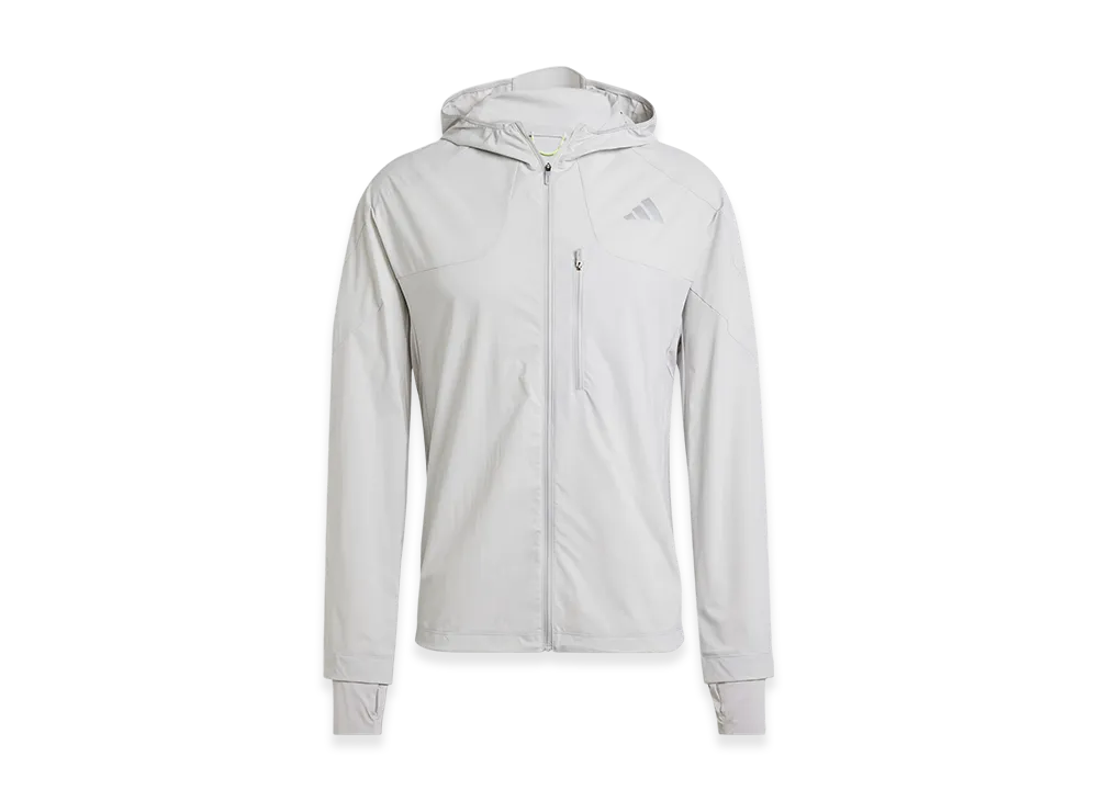 adidas Adizero Ekiden Running Jacket "Grey Two"
