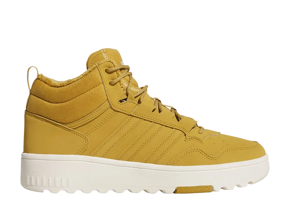 アディダス フープス4.0 ミッド "プリラブドブロンズ/オフホワイト"