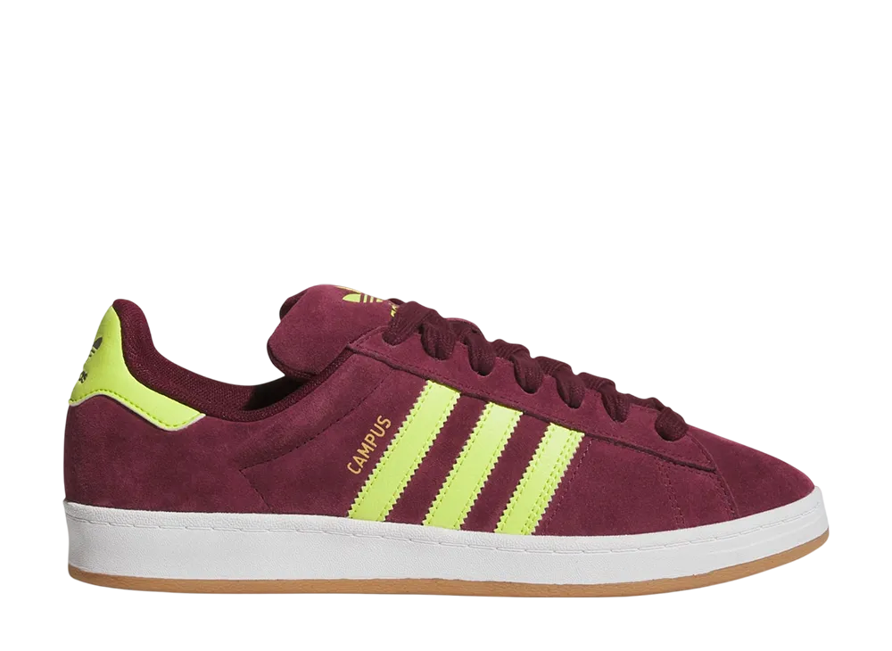 adidas Campus ADV "Maroon/Semi Solar Yellow/Cloud White"