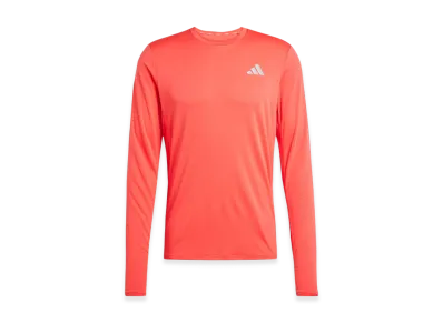adidas Adizero Ekiden Running Long-Sleeve T-Shirt "Semi Lucid Red"
