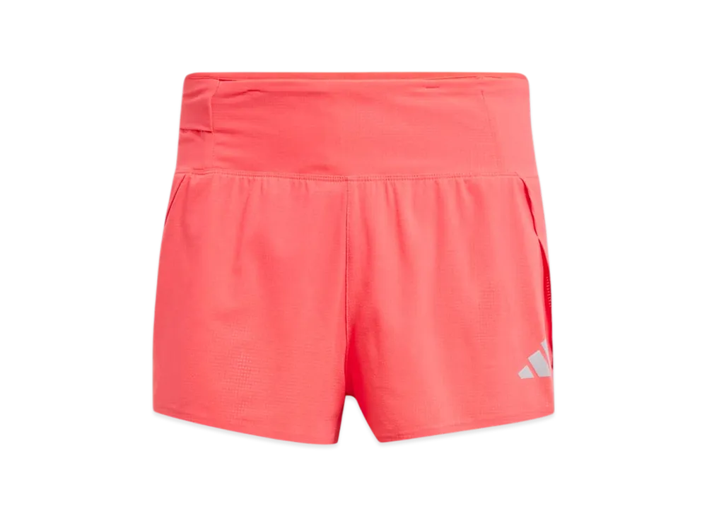 adidas Adizero Ekiden Running Shorts "Semi Lucid Red"