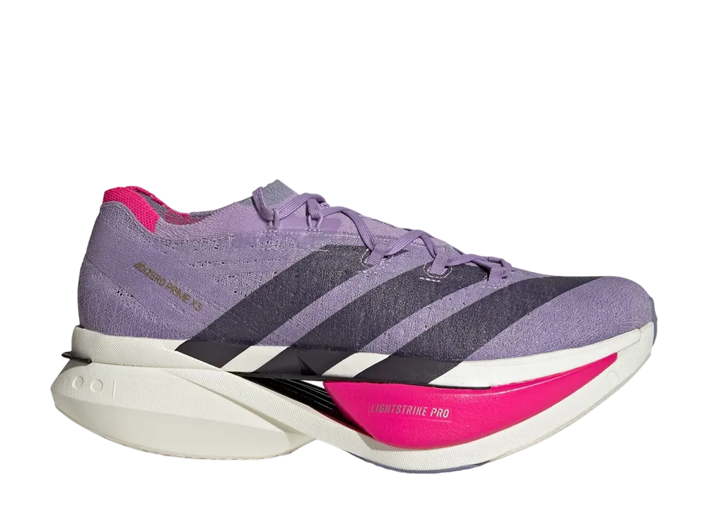 adidas Adizero Prime X3 Strung "Powder Plum/Aurora Black/Shock Pink"