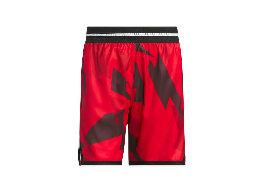 adidas Crazy Light Shorts "Pure Ruby/Black"