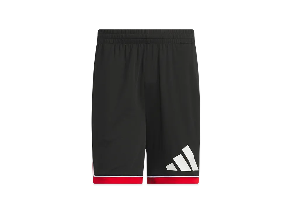adidas Basketball Badge of Sport Shorts "Black/Red"